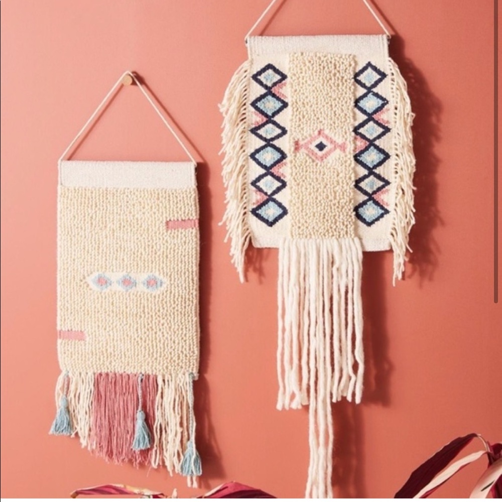 Anthropologie tamar woven wall macrame decor